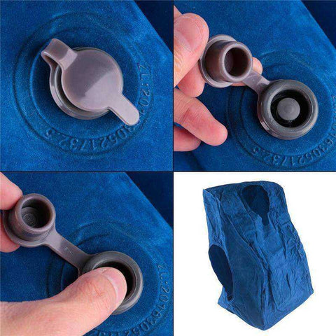 Image of Portable Travel Inflatable Pillow Body Back Support Cushion