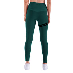 New Hotsale Women Gold Print Leggings No Transparent Exercise Fitness Leggings Push Up Workout Female Pants