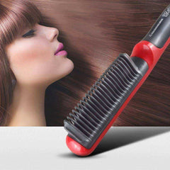 Aesthetic Hair & Beard Straightener Multi-functional Hair Brush Iron Straightening Comb