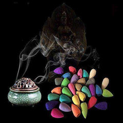 50PCS Mixed Backflow Natural Incense Cone