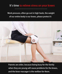 Smart Infrared Light Heated Vibration Knee Joint Massager
