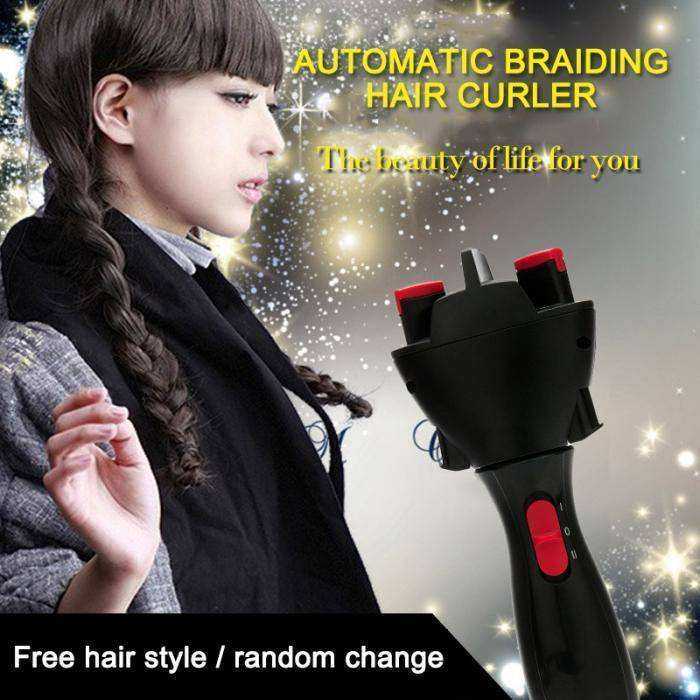 Smart Electric Braided Curling Iron Hair Styling Knotter