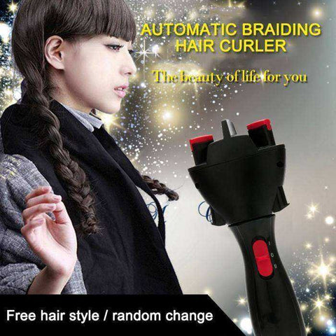 Image of Smart Electric Braided Curling Iron Hair Styling Knotter