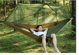 Convenient Outdoor Mosquito Net Hammock Camping