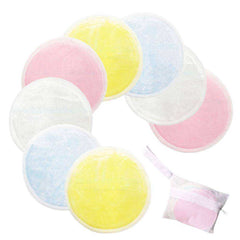 Washable Makeup Cotton Pads Bamboo Fiber Facial Skin Cleanser
