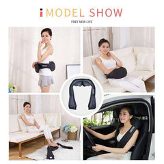 Infrared 4D U Shape Electrical Shiatsu Back Neck Shoulder Body Massager