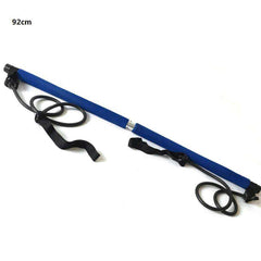 Pilates Bar Body Kit Crossfit Rubber Tube Elastic Bands