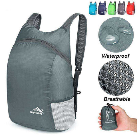 Image of 15L Light Foldable Ultralight Outdoor  Sports Travel Daypack Folding Backpack