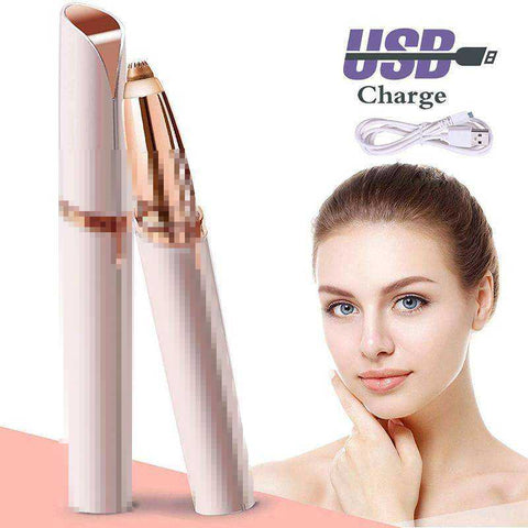 Image of New Electric Mini Makeup Painless Eye Brow Epilator