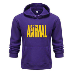 ANIMAL Print Aesthetic Apparel Hoodie Bodybuilding Fitness Gym Sweater