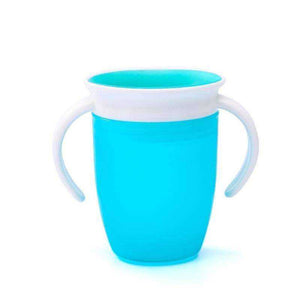 360 Degrees Can Be Rotated Baby Learning Drinking Cup with Double Handle