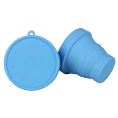 170ml Silicone  Retractable Coloured Portable Travel Outdoor Folding Food Grade Coffee Water Cup