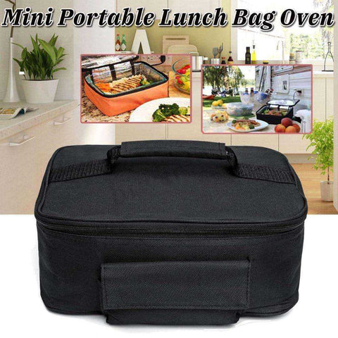 Image of Rapid heating 220V Mini Square Personal Electric Portable Lunch Oven Bag