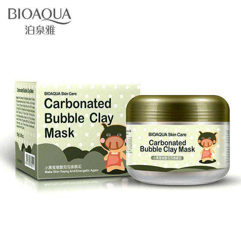 Image of Skin Care Nutrition Repair Facial Masks Carbonated Bubble Clay Moisturizing Cream