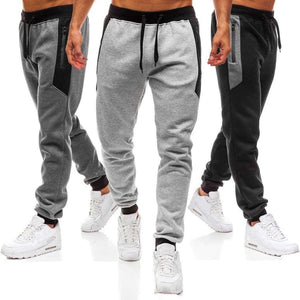 Men's Casual Cotton Tights Gray  Long Ankle Super Elastic Trousers/Pants