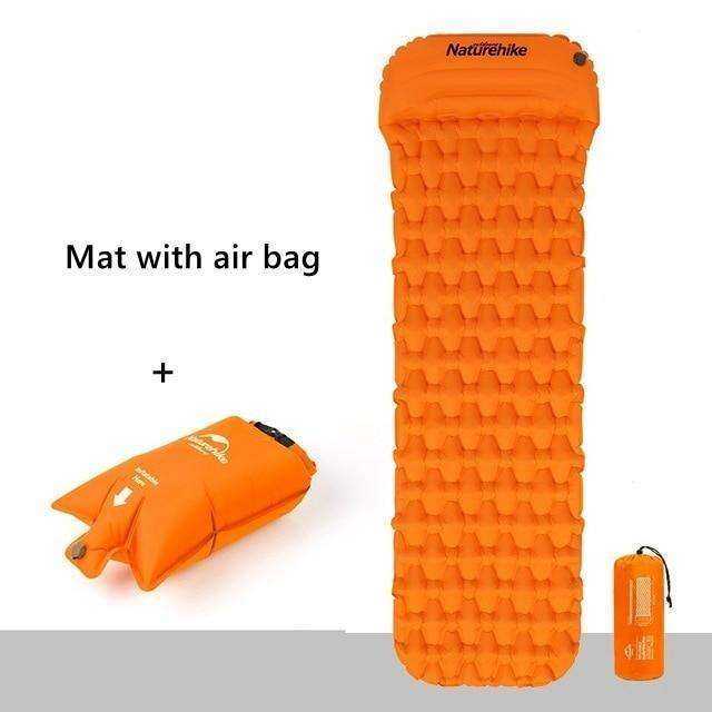Camping Sleeping Pad With Pillow Air Bag