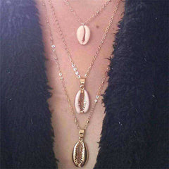 Women Charm Conch Seashell Collar Choker Beach Boho Summer Necklaces