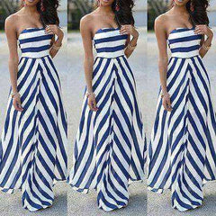 Beautiful Summer Long Sleeveless Dress
