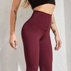 Women High Waist Sexy Push Up Fitness Sports Corset Slim Warm Legging