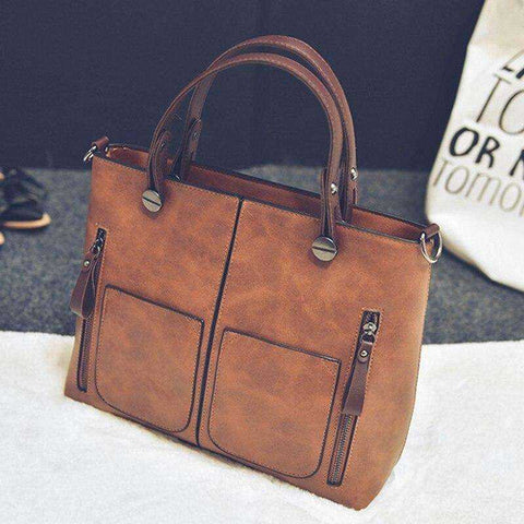 Image of Wax Oil Leather Bag