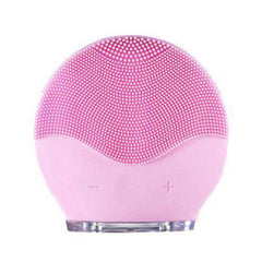 Facial Silicone Shrinking Pores Oil-control Electric Cleansing Brush