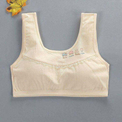 Image of Racerback Sports Training Teens Girl Bra