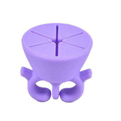 Flexible Durable Silicone Nail Polish Bottle Holder