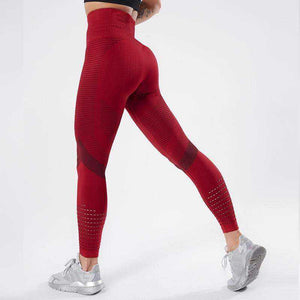 Women Push UP High Waist Sexy Breathable Workout Leggings