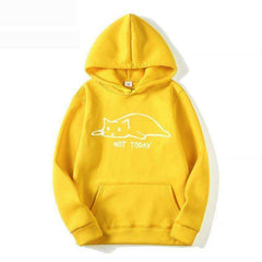 Not Today Lazy Cat Sweater Hoodies