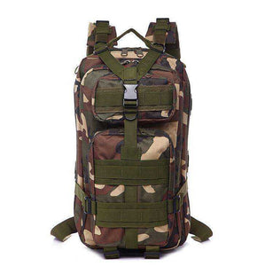 25L 3P Military Army Outdoor Camping Tactical Hiking Climbing Sports Molle Backpack