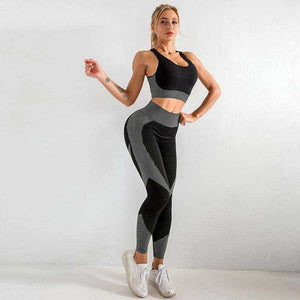New Women's Sportwear Yoga Fitness Sets Clothing
