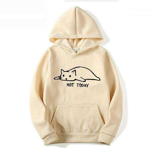 Not Today Lazy Cat Sweater Hoodies