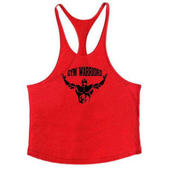 Men Anime Bodybuilding Cotton Stringer Tank Tops