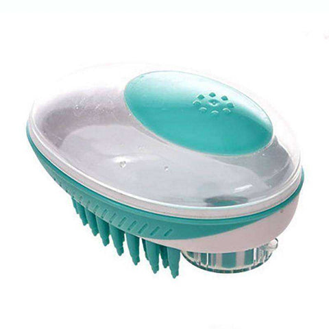 Image of Pet Dog Bath Brush SPA Massage Comb