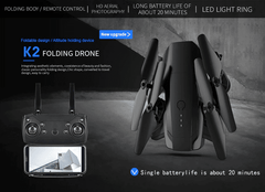 High Quality Foldable Drone Dual 4k & 1080p Hd Camera Quad Copter