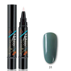 One Step Gel Nail Varnish Pen 3 In 1 Long-lasting Polish