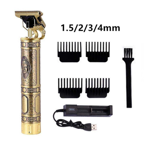 Image of Electric Style Hair Clipper Waterproof Cordless Professional Razor
