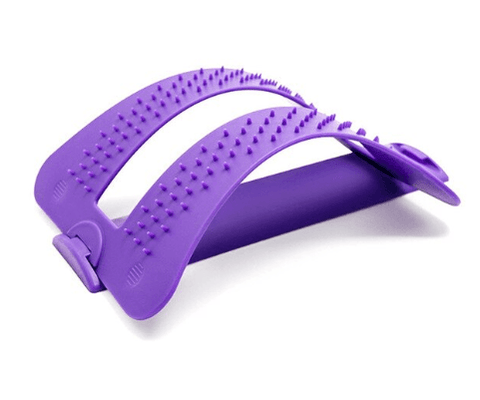 Image of Aesthetic Back Stretch Massager Lumbar Support Spine Relief Corrector