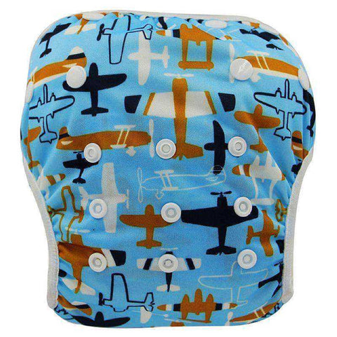 Image of Aesthetic Waterproof Adjustable Washable Baby Pool Pant Swimming Diaper