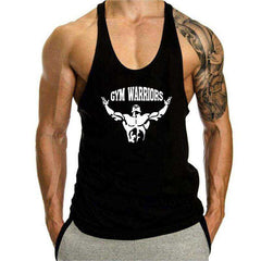 Mens Gym Fitness Clothing Workout Cotton Sleeveless Stringer