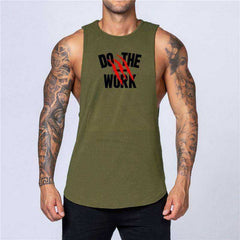 Workout Mens Tank Top Vest Muscle Sleeveless Shirt Stringer Bodybuilding Singlets
