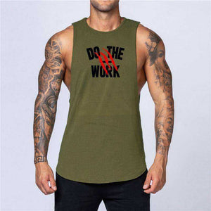 Workout Mens Tank Top Vest Muscle Sleeveless Shirt Stringer Bodybuilding Singlets