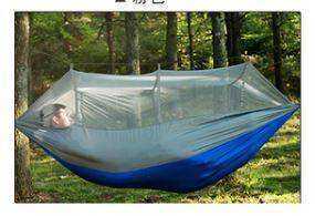 Image of Convenient Outdoor Mosquito Net Hammock Camping
