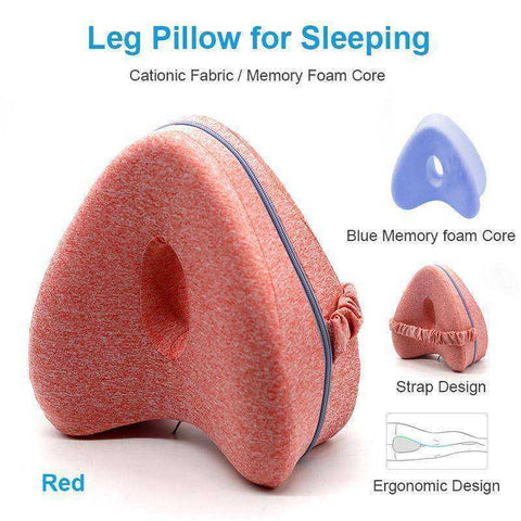Image of Newest Orthopedic Sleeping Memory Foam Leg Positioner Pillows