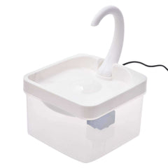 New 2L Swan Neck Pet Cat Dog Automatic Drinker Water Fountain