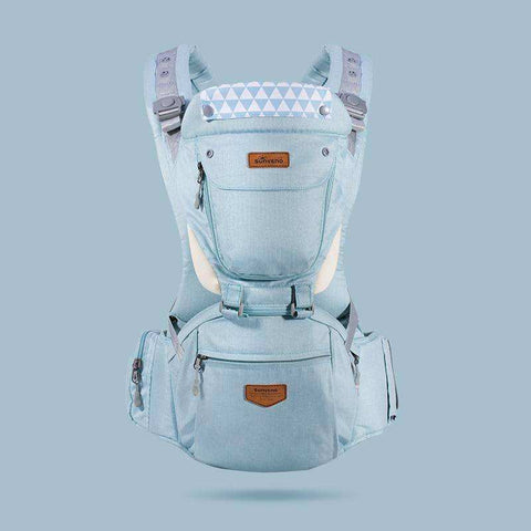 Image of Baby Hipseat Waist Carrier Front Facing Ergonomic Kangaroo Soft Sling