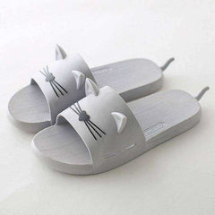 Aesthetic Cat Summer Slippers
