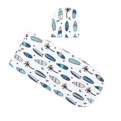 Baby Swaddle Blanket & Cap Newborn Cocoon Wrap