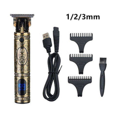 Electric Style Hair Clipper Waterproof Cordless Professional Razor