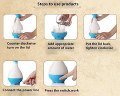 Unique Bottle Diffuser Aromatherapy Humidifier Mini Ultrasound Atomizer